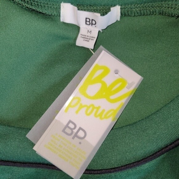 BP Rainbow Pride Plush Green Crewneck Size M NWT - Picture 8 of 9